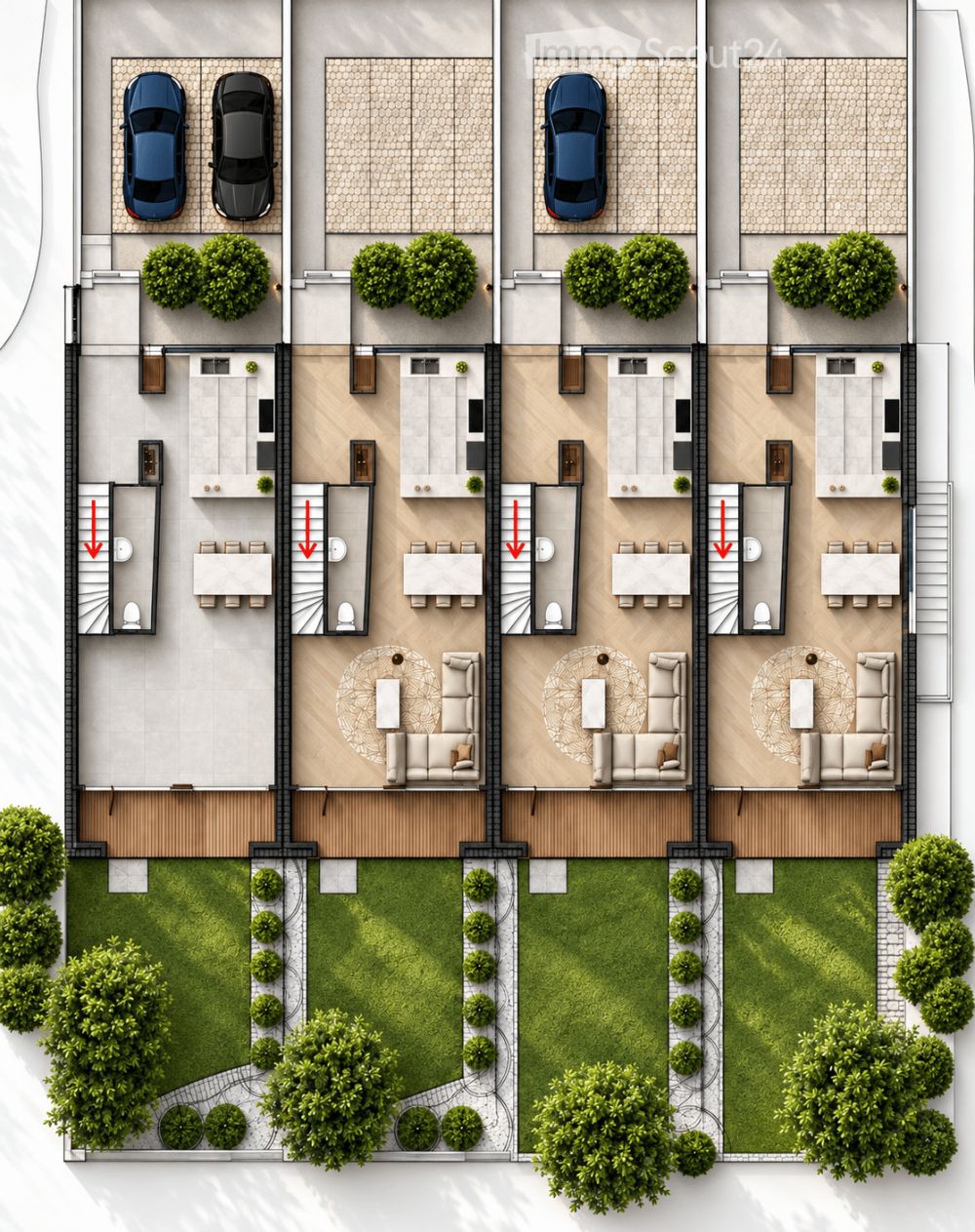 3 VILLAS DÉJÀ RÉSERVÉES – VILLAS FAMILIALES 5.5 PIÈCES DE 167 M² -  Bild 8