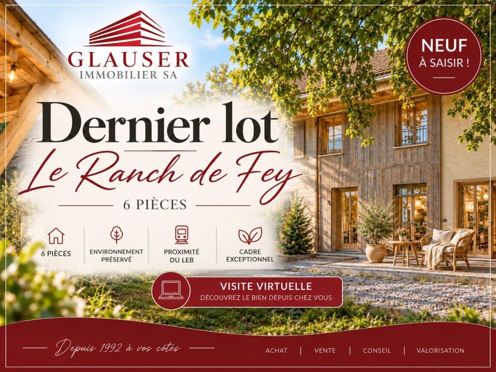 Dernier lot neuf | Ranch de Fey -  Bild 1