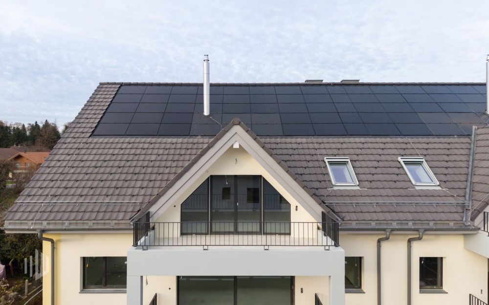 ImmoWyss -  Premium Neubau-Dachwohnung mit edler, feiner Gestaltung - Terrasse der Dachwohnung West