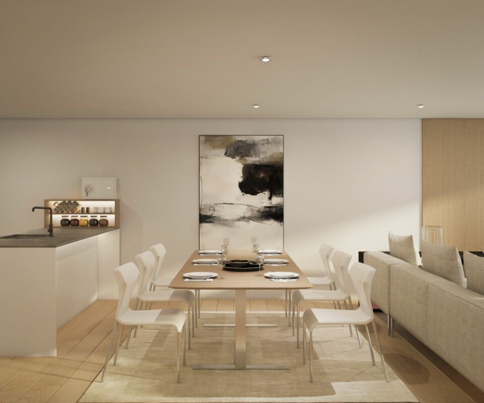 Moderne 5.5-Zimmer-Gartenwohnung mit Master Bedroom, Bad en Suite, Loggia & Balkon - Bild 9