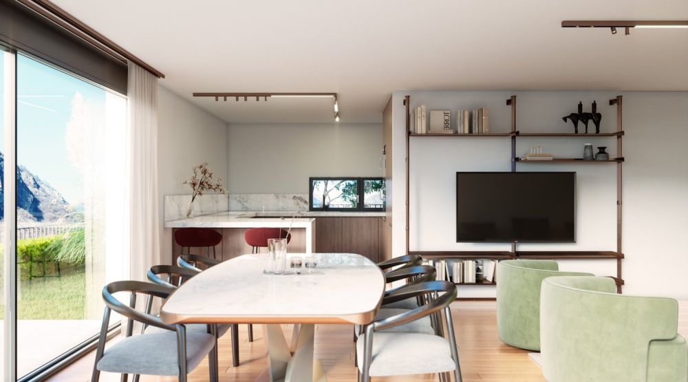 NUOVA VILLA UNIFAMILIARE 4.5 CON GIARDINO PRIVATO A BIASCA -  Bild 4