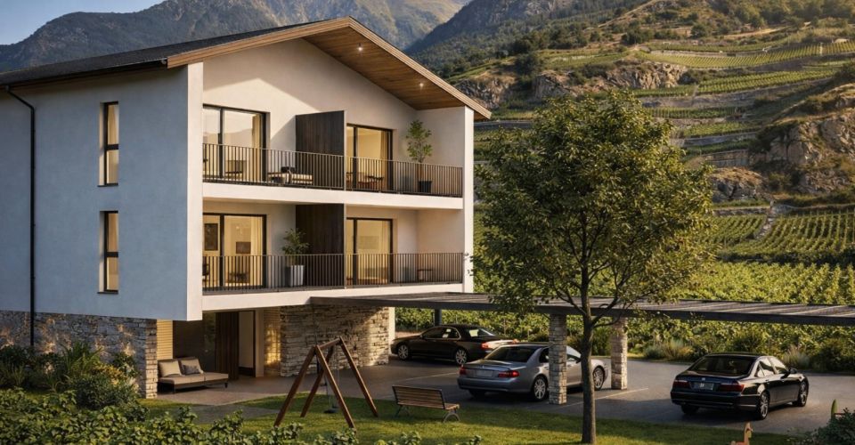 Élégance alpine à Martigny - Entre Monts et Modernité - Appartement 3.5 pièces - image - 1
