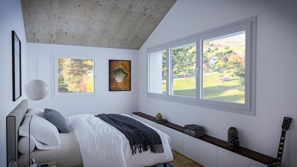 Modernes Einfamilienhaus mit persönlicher Gestaltungsfreiheit - Zimmer