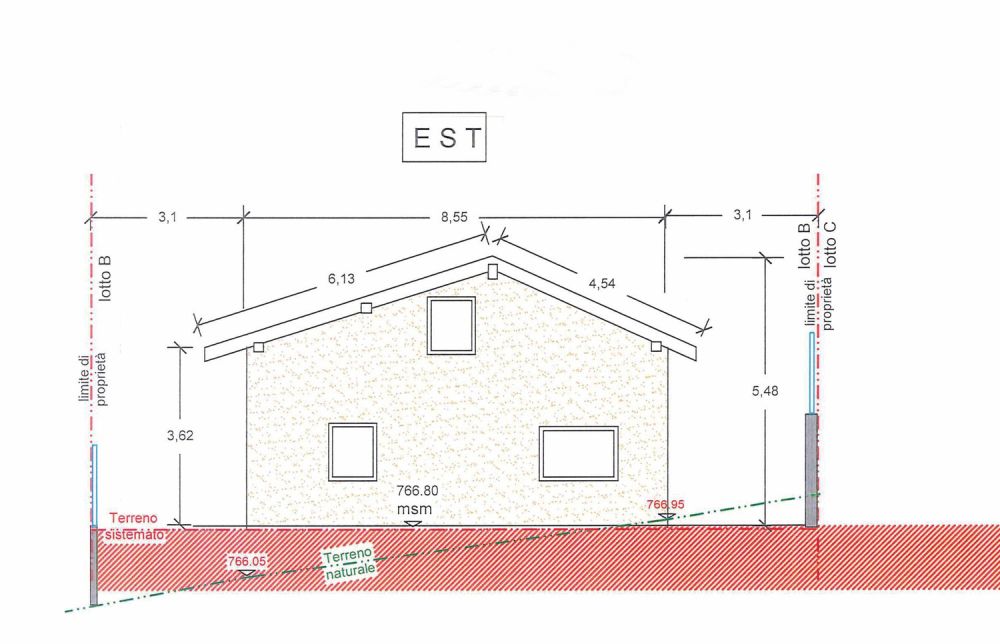NUOVA COSTRUZIONE A FAIDO  CASA UNIFAMILIARE 4,5 LOCALI CON GIARDINO E VISTA MONTAGNA - Image 8
