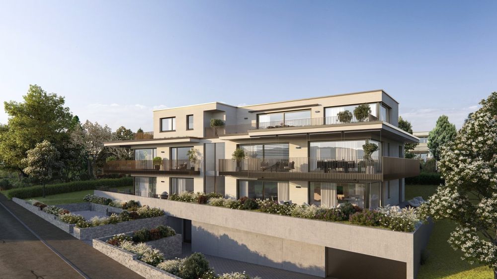 Exklusives Wohnen am Zürichsee - Ihr Refugium «Harmony» in Stäfa - Seitenansicht