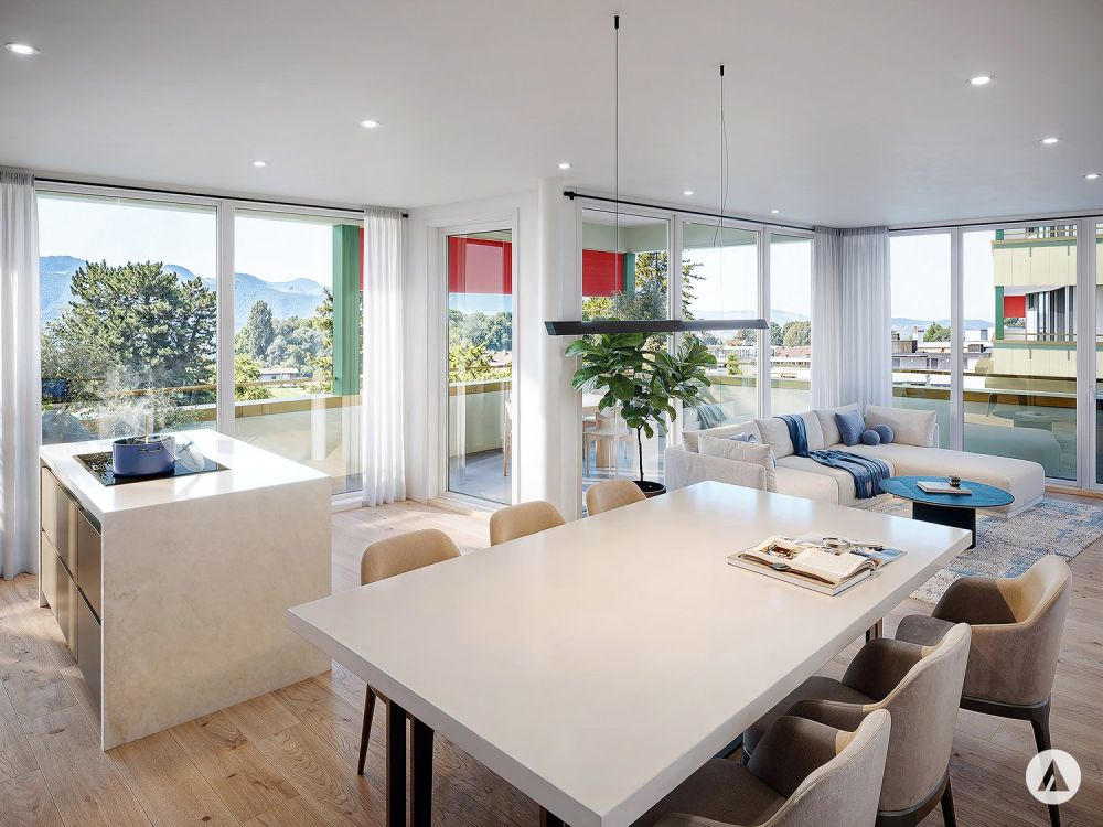 Neubauprojekt Gwattmoos: 4½-Zimmerwohnung im 1. OG - Bild 3