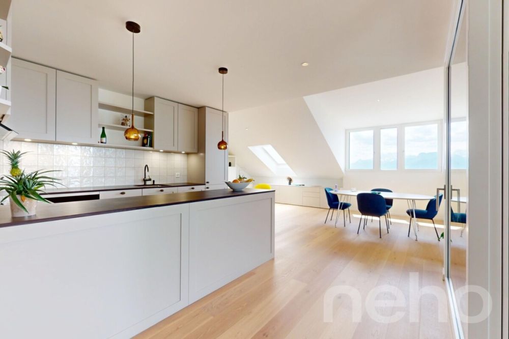 Superbe duplex en attique avec terrasse et vue panoramique - Bild 8