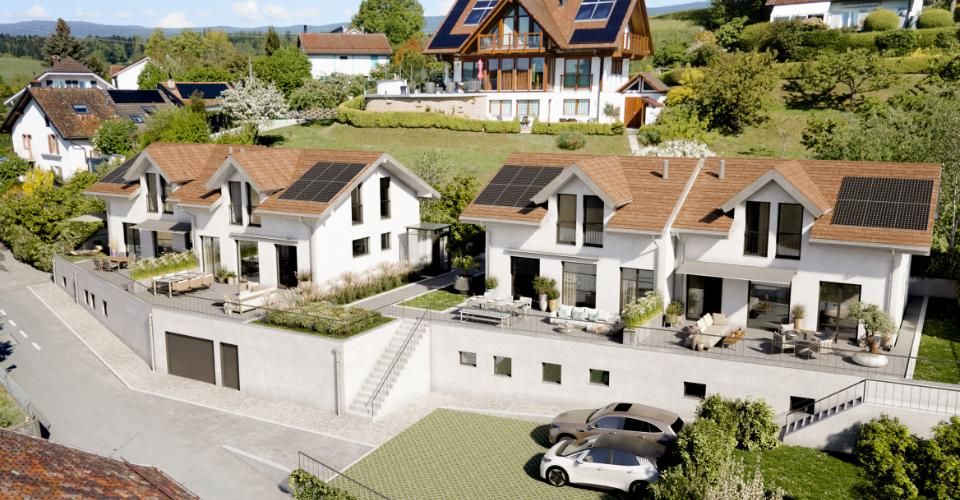 NOUVELLE PROMOTION AUX PORTES D'AUBONNE ! - Maison contiguë 5.5 pièces - image - 1