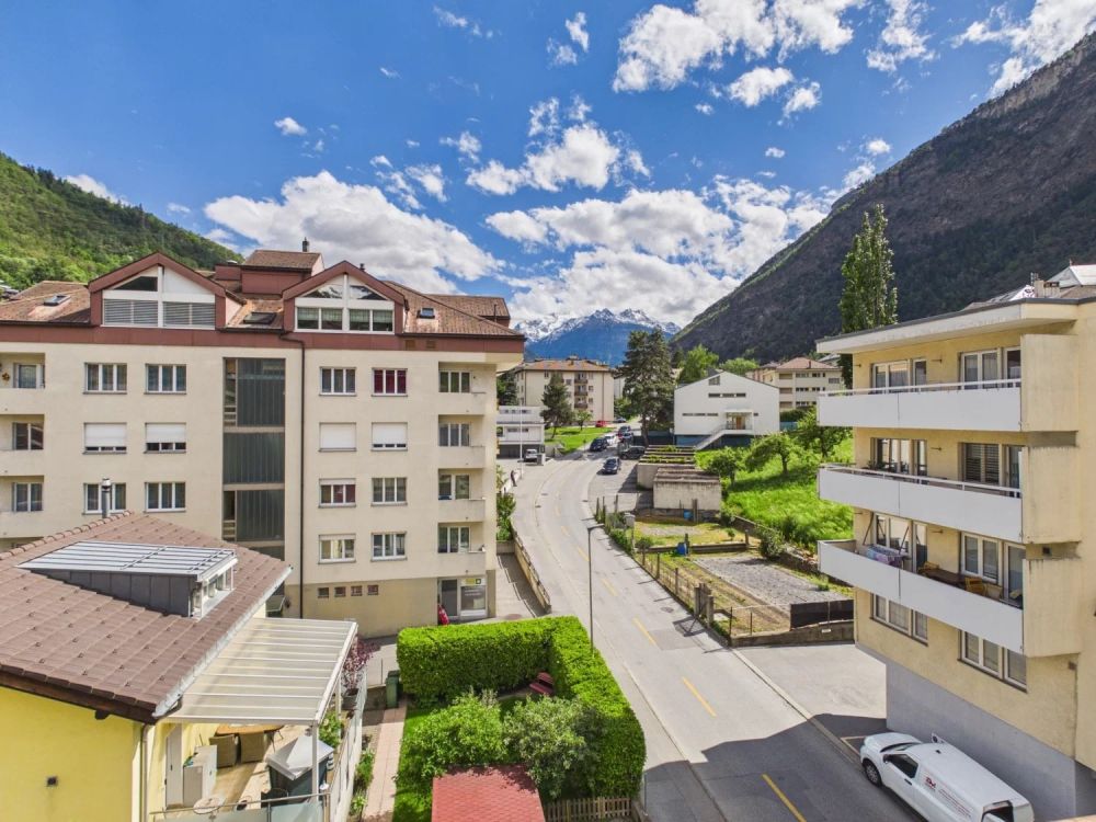 Urban leben in Visp – Moderne 3.5-Zimmerwohnung mit Charme -  Bild 13