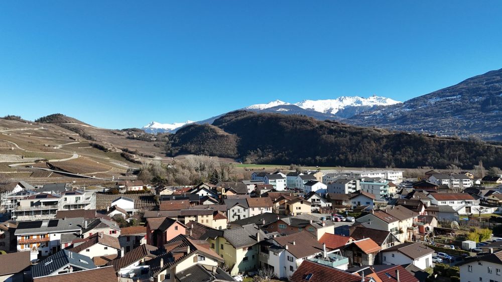 Appartement neuf de 3,5 pièces avec vue panoramique à Conthey -  Bild 11