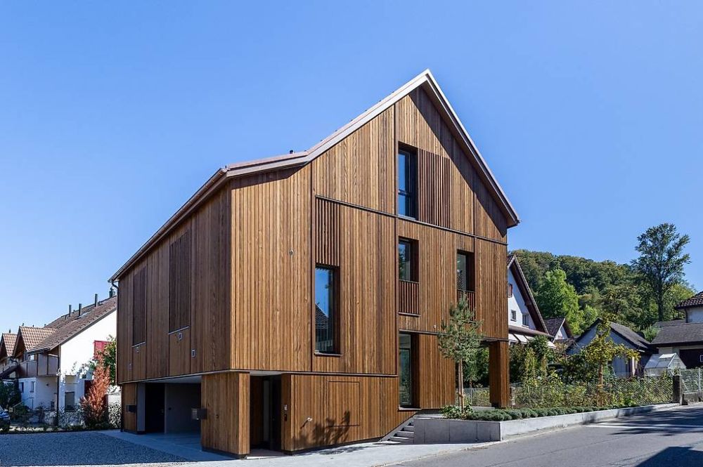 ONE B - EXKLUSIVE Neubau-Doppelhaushälfte in Mägenwil -  Bild 1