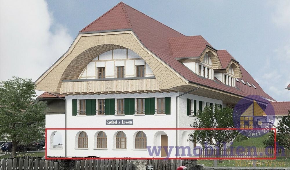 Die Wohnung mit grosser Gartenterrasse und Laube! (W1) - Die 'Restaurantwohnung' mit grosser Terrasse