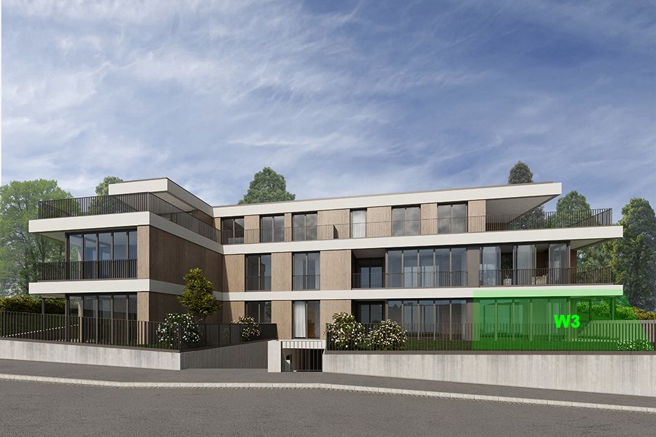 Exklusive Gartenwohnung mit hoher Energieeffizienz und unverbaubarer Aussicht.Neue Preise! - W3 -  Bild 4
