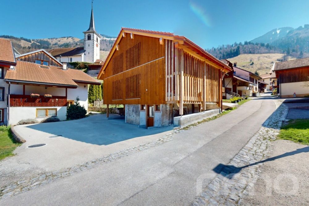 Exclusif: Belle grange rénovée à Lessoc près de Bulle - Bild 1