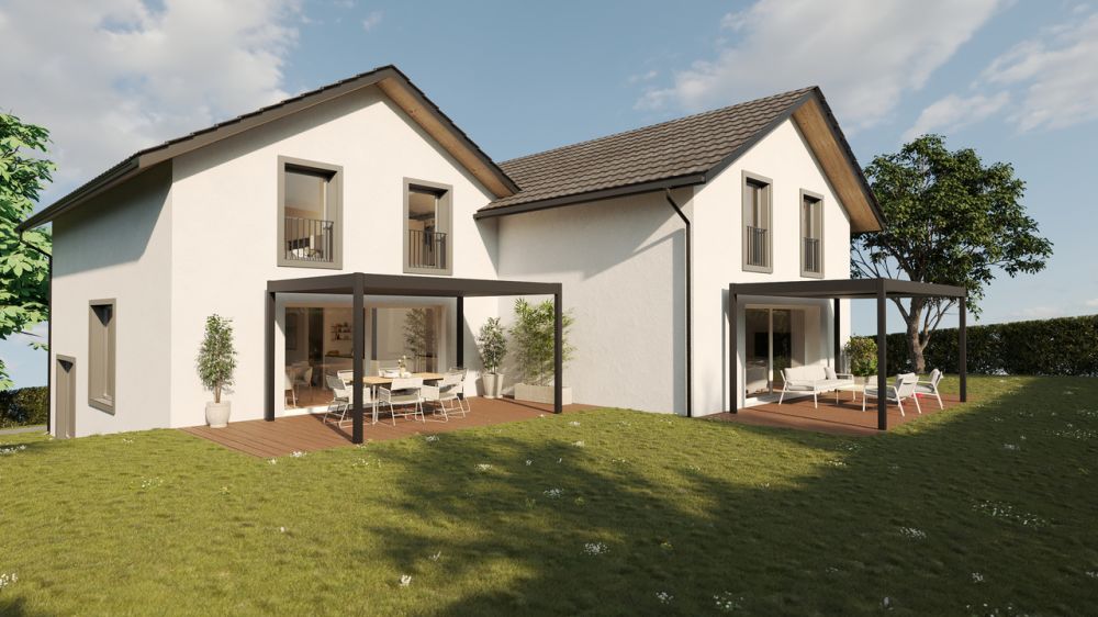 Font, à vendre, villa mitoyenne de 5.5 pièces, 125m2, terrain de 400m2 -  Bild 2