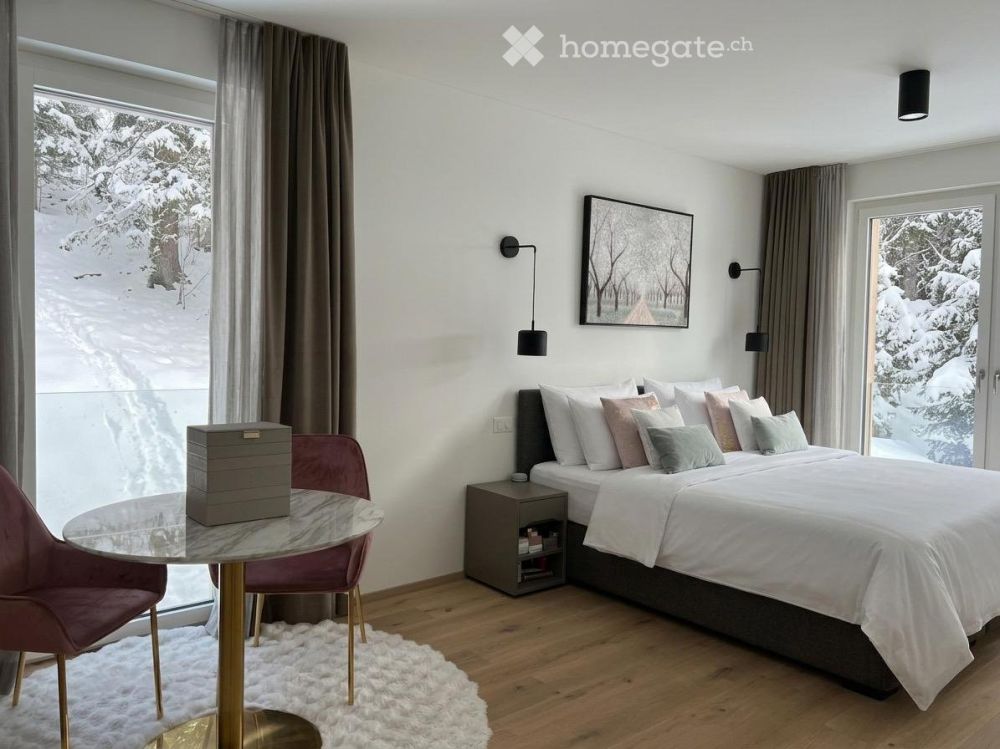 Exklusive 4-Zimmer-Neubau-Erstwohnung mit See- und Bergblick in Arosa -  Bild 1