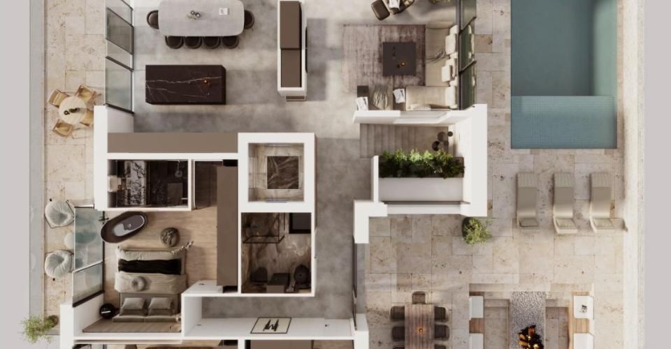 Attique haut de gamme de 4.5 pièces - Appartement terrasse 4.5 pièces - image - 13