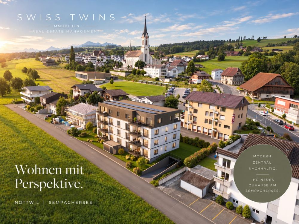 Nottwil - Grosszügige 5-Zimmer-Eigentumswohnung mit Seeblick -  Bild 8
