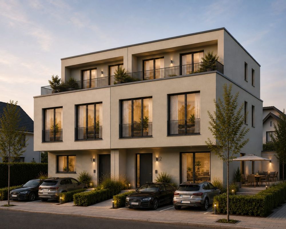 Exklusives Neubau-Doppeleinfamilienhaus in Reinach AG - modernes Wohnen mit viel Platz -  Bild 2