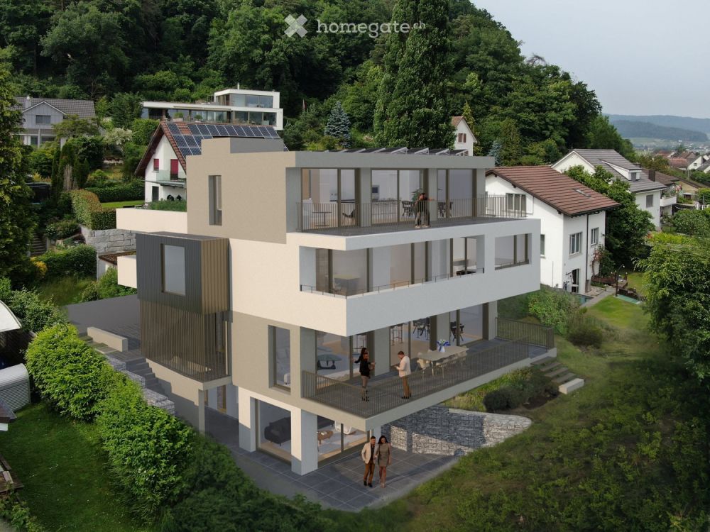 Moderne 2.5-Zimmer-Neubauwohnung in Würenlos – Minergie-P-zertifiziert und barrierefrei -  Bild 1
