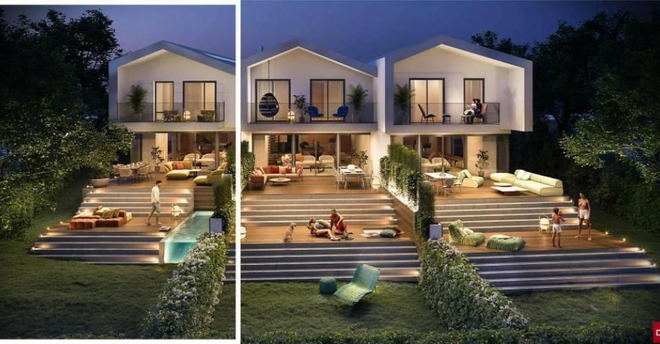 Villa Mitoyenne Ouest - Maison jumelée 4.5 pièces - image - 1