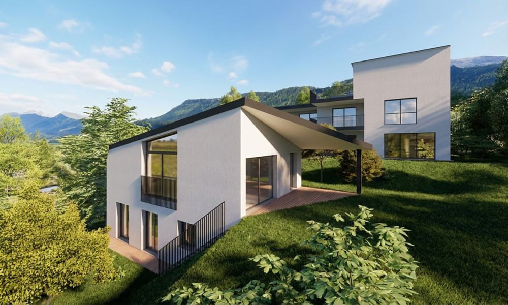 NUOVO ATTICO 3.5 CON AMPIA TERRAZZA E VISTA APERTA A LUMINO - Bild 8