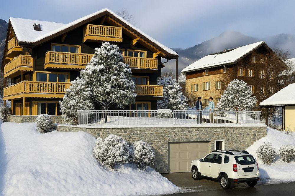 Balcon Traversant & Lumière Alpine LOT 3 : Un 4.5 Pièces dÉlégance - Image 3