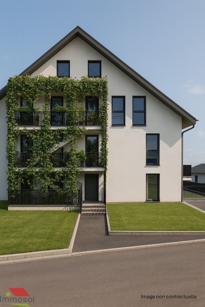 Daillens - 3.5 pièces neuf - Balcon - Belle Vue sur le Jura - Immosol | Daillens | Perspective