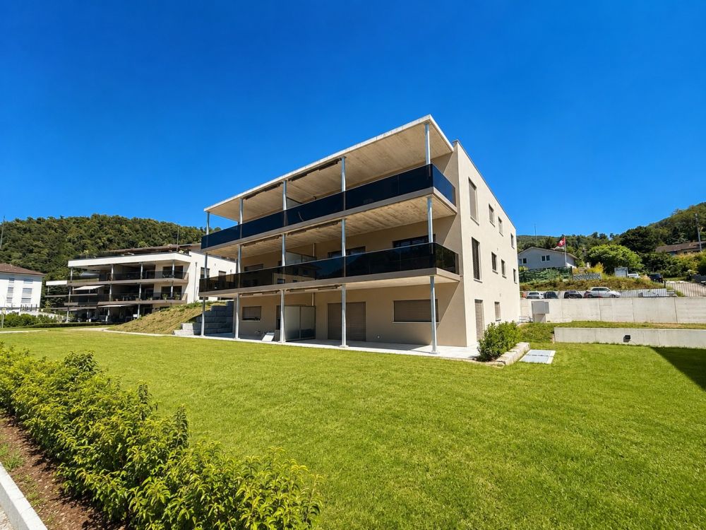 Erstvermietung: Moderne 2.5-Zimmer-Neubau-Wohnung mit Terrasse und schöner Aussicht in Trimbach -  Bild 10