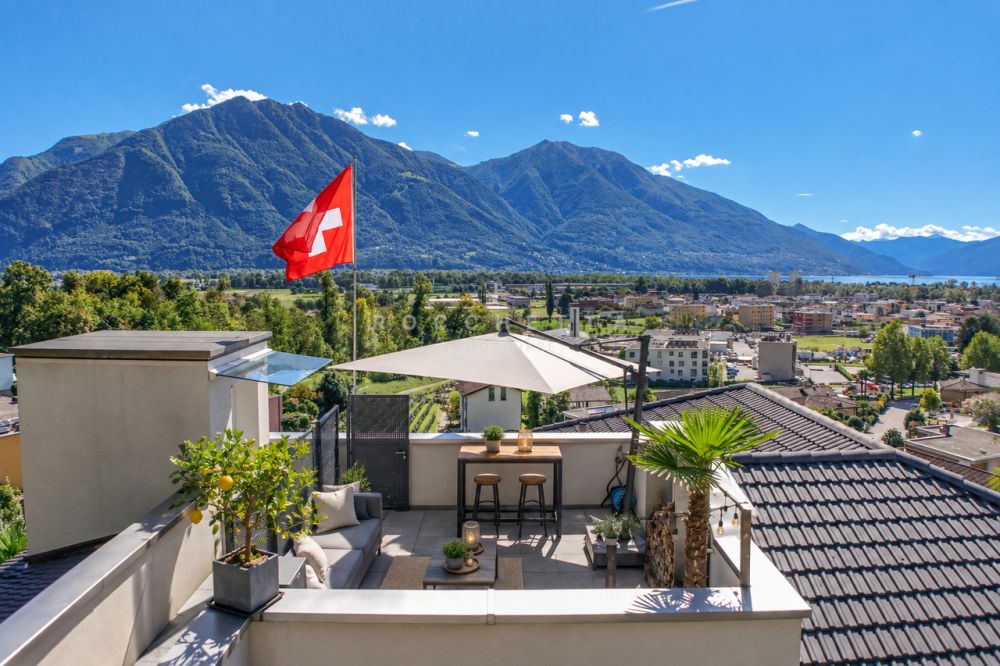 Lifestyle con vista - esclusivo attico a Gordola -  Bild 3