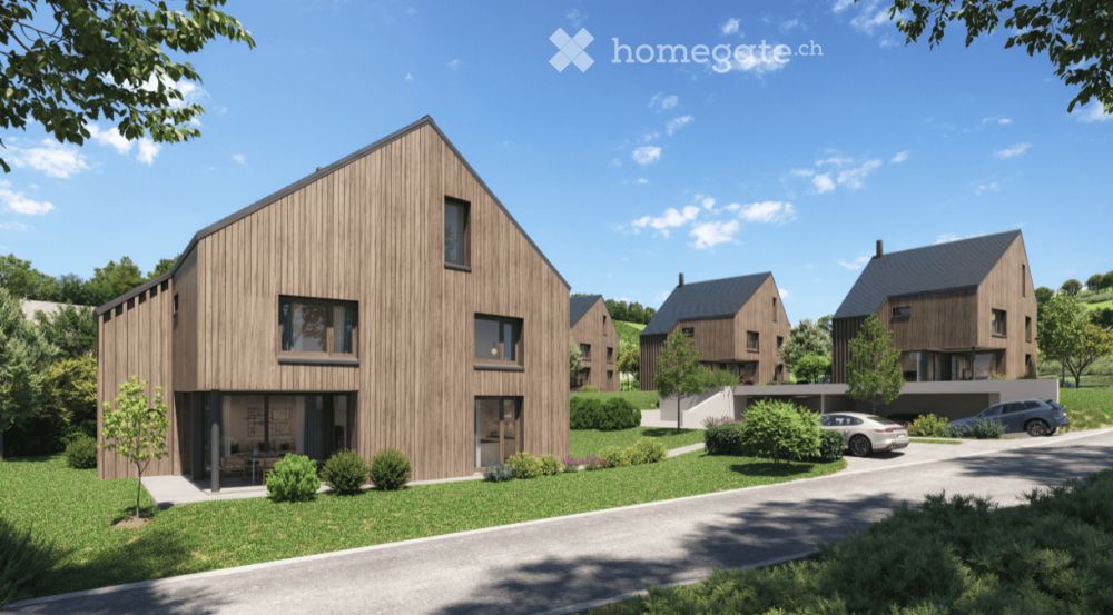 Neubau-Einfamilienhaus mit herrlicher Aussicht in Wilchingen -  Bild 2