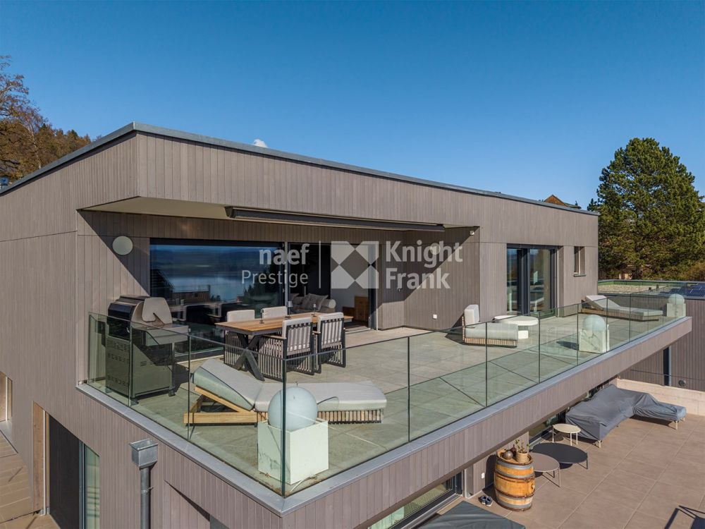 Magnifique appartement attique de 4.5 pièces avec vue imprenable sur le lac de Morat à vendre à Lugnorre -  Bild 3