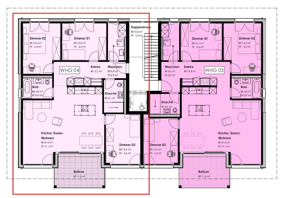 Wohnen in Amsoldingen: Moderne Neubau 4.5-Zimmerwohnung im 1.OG -  Bild 4