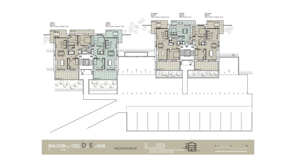 Balcon du Ciel à Nax - Résidences principales du studio au 4 pièces, début des travaux au printemps 2025 - P-04 Rez supérieur (4)