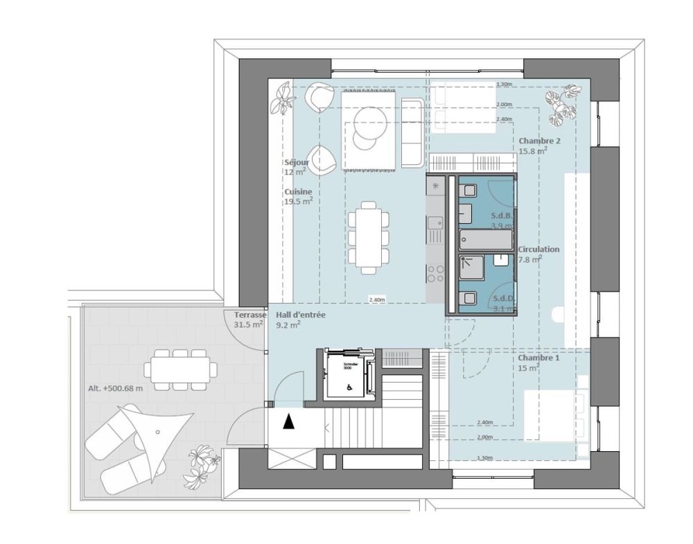 Nouvelle Promotion Prilly Buissonnière -  LOFT EN ATTIQUE - Bild 5