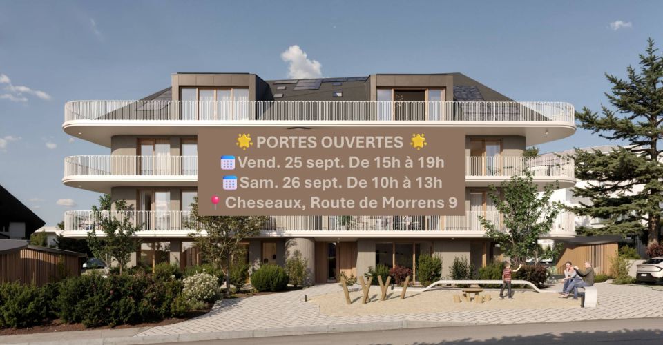 Appartement NEUF de 4.5 pièces au 1er étage avec spacieux balcon et jardin privatif - Appartement 4.5 pièces - image - 1