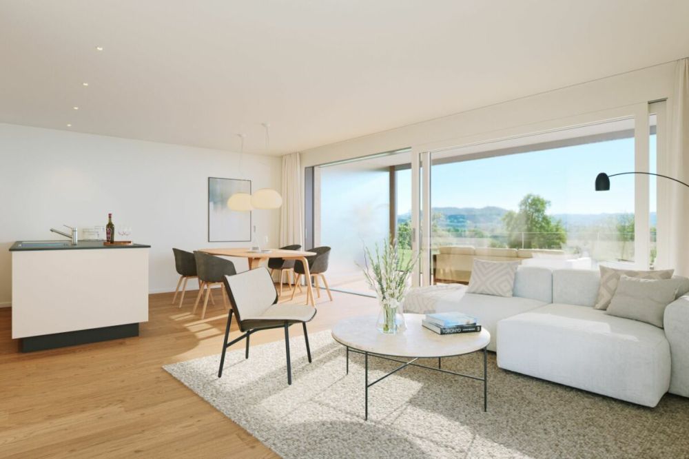 Neubau: 3.5 Zimmer Geschosswohnung im 1. OG West (Wohnung Nr. 5) -  Bild 2
