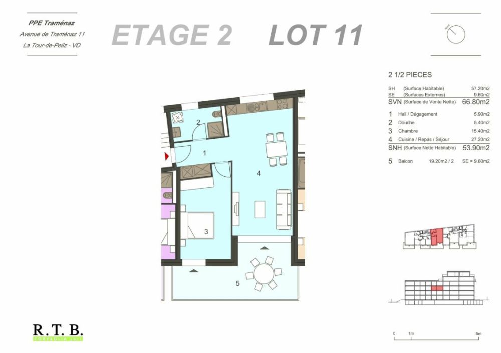 Appartement 2.5 pièces à La Tour-de-Peilz -  Bild 10