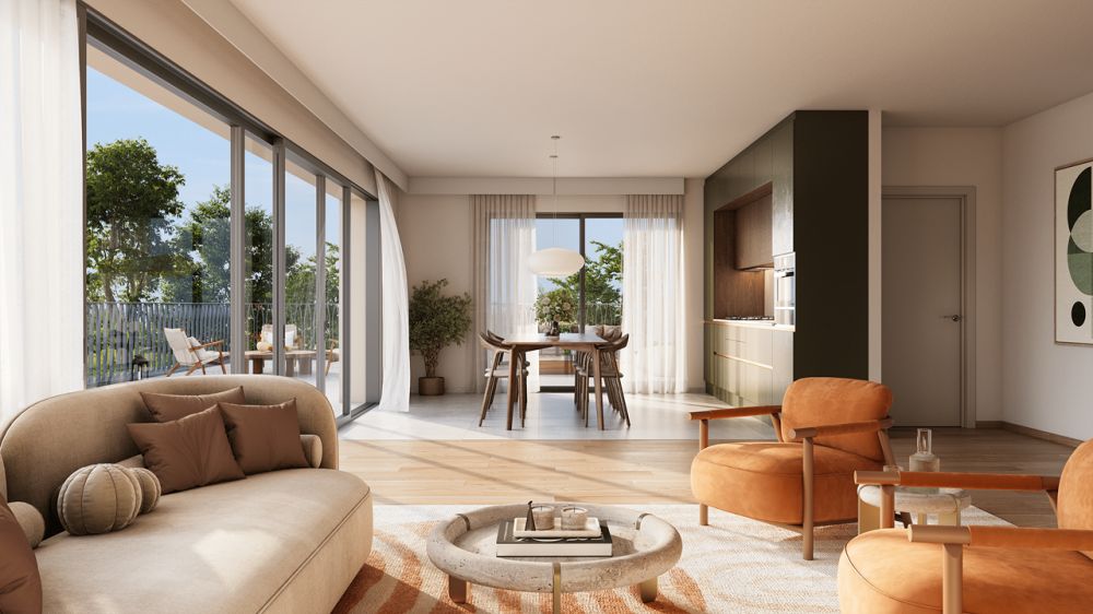 Appartement 5 pièces avec belle terrasse dans un écrin de verdure -  Bild 2