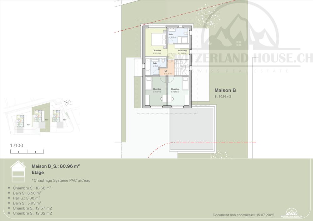 Magnifique villa individuelle neuve de 5.5 pcs avec grand jardin à Lovens -  Bild 10
