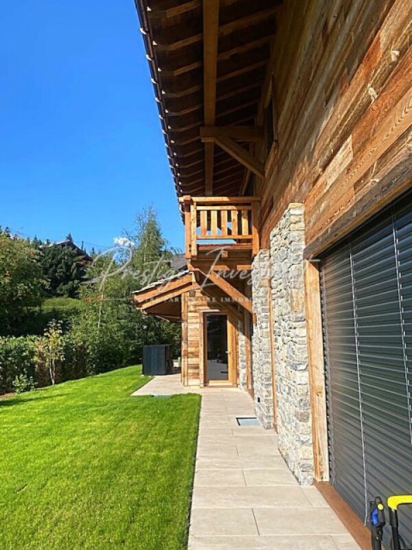 Magnifique Chalet Prestige: le golf en voisin, les Alpes en horizon. - Chalet Prestige à Crans-Montana