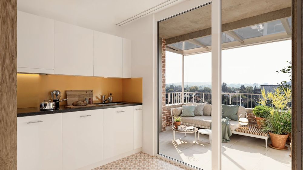 Letzte 2.5 Zimmerwohnung an exzellenter Lage: Lichtdurchflutete Wohnung mit zwei Balkonen -  Bild 12