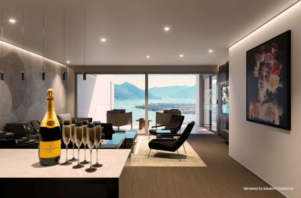 Lussuoso 3.5 locali: modernità ed eccellenza con vista lago - Bild 2