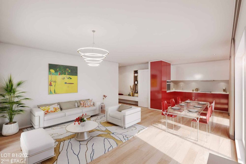 Appartement de 3,5 pièces au rez-de-chaussée avec jardin -  Bild 3