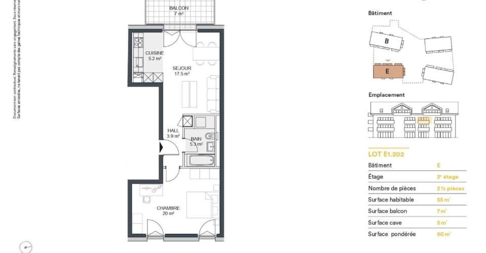 Nouvelle promotion : Appartement de 2.5 pièces avec balcon - Appartement 2.5 pièces - image - 10
