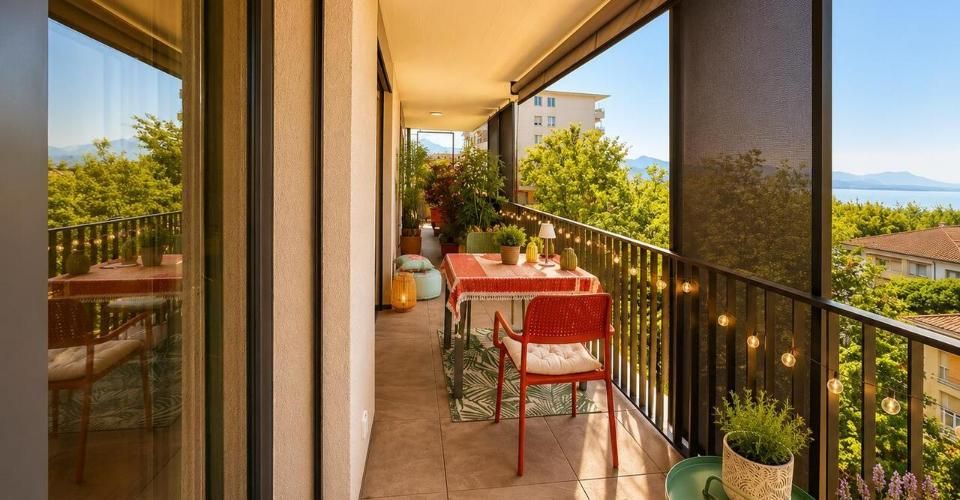 Bel appartement de 4.5 pièces Grand balcon avec vue Lac - Appartement 4.5 pièces - image - 7