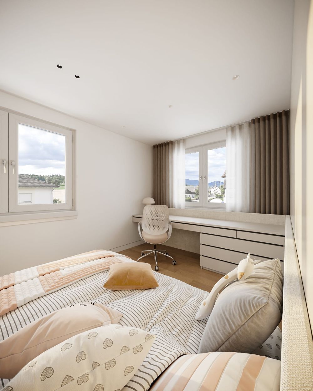 5.5-Zimmer-Doppeleinfamilienhäuser «Wolfacker» – Neubau in Stüsslingen, 4 Einheiten verfügbar -  Bild 12