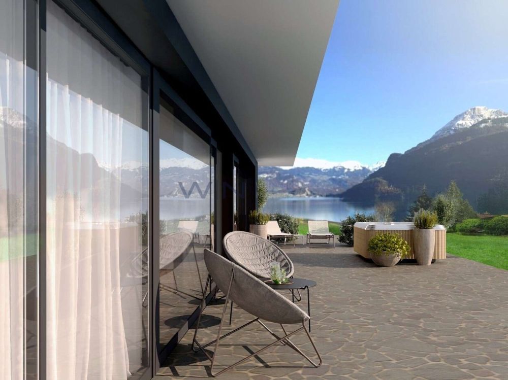 High-End Ausbau mit unverbaubarer Top-Seesicht - Ruhe-Oase für Geniesser