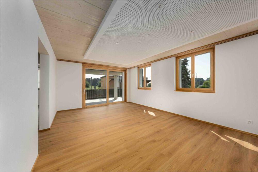 Neubau "BAHNHÖFLI" in Hauptwil - Wohn-Esszimmer