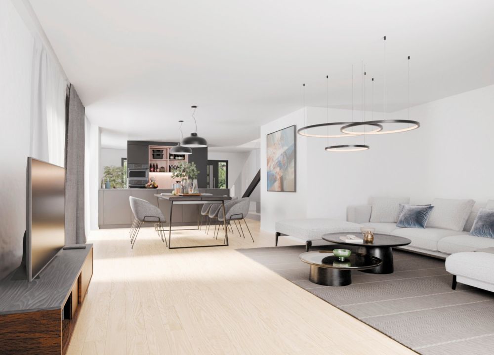 Baubewilligt: Neubau Eckhaus nahe Schulhaus in Boltigen (Haus A) - Bild 2